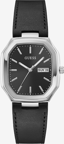 GUESS Uhr ' OLIVER ' in Schwarz: Vorderseite