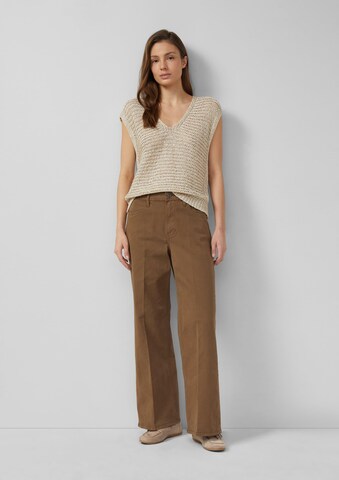 s.Oliver Wide leg Jeans ' SURI ' in Bruin