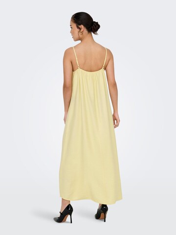 ONLY Dress 'ONLLino' in Yellow