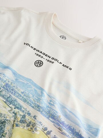 T-Shirt Next en blanc