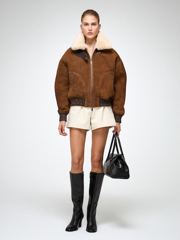 V S P Winterjacke 'Tricia' in Braun