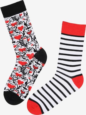 Sokisahtel Sukat 'PURRFECT LOVE cotton socks' värissä monivärinen: etupuoli