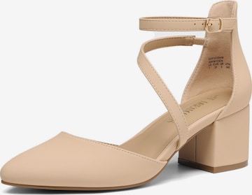 Escarpins Dream Pairs en beige : devant