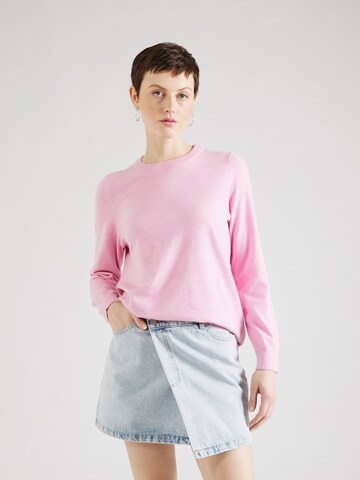 Pull-over 'IBI' ONLY en rose : devant