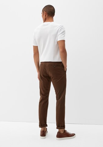 s.Oliver Slimfit Chino 'Austin' in Bruin