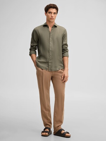 STRELLSON Regular fit Button Up Shirt 'Ceasar' in Green