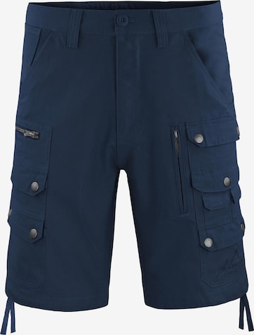 Pantalon outdoor 'Mojave' normani en bleu : devant