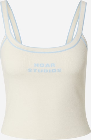 Top di noar studios in bianco: frontale