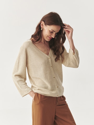 TATUUM Knit cardigan 'ESTIKA' in Beige