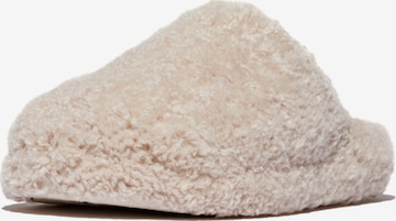 FitFlop Hausschuh in Beige: Vorderseite