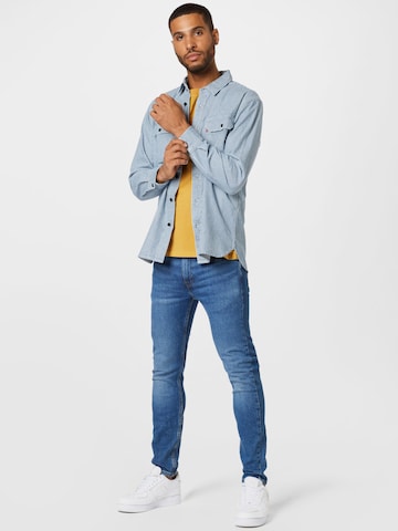 LEVI'S ® Skinny Jeansy '519™ Extreme Skinny Hi Ball' w kolorze niebieski