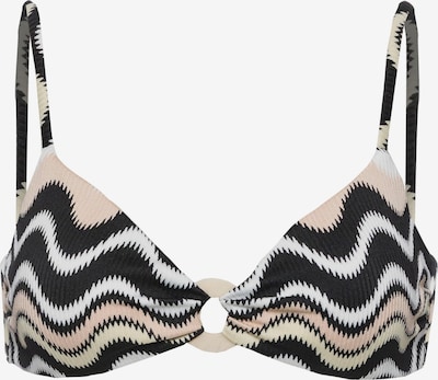 Seafolly Bikini Top 'Neue Wave' in Beige / Black / White, Item view