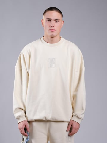 Alessandro Magno Sweatshirt 'CORE' in Beige: front