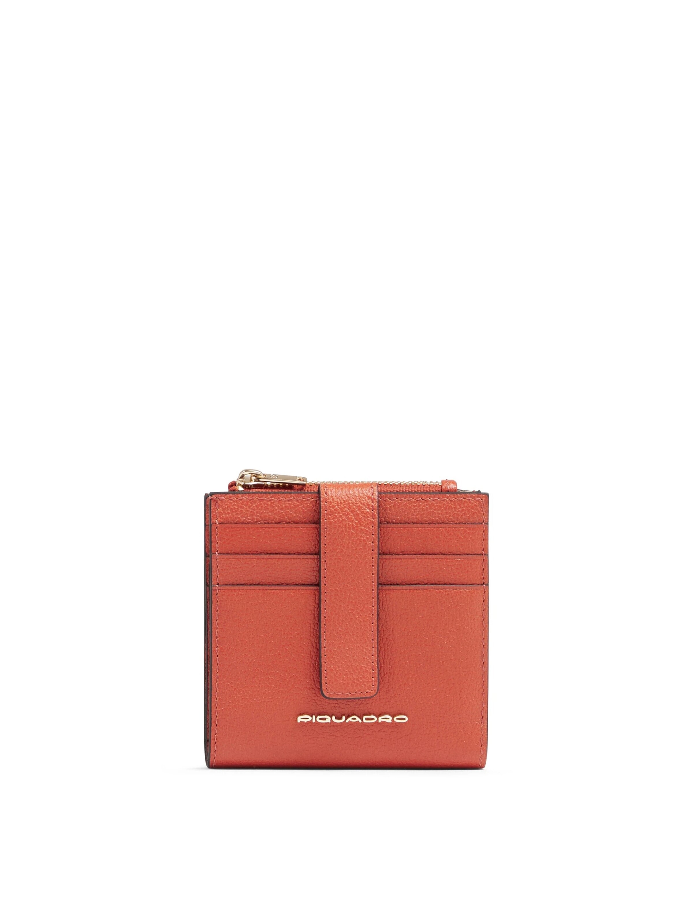 Piquadro Tegnebog i orange: forside