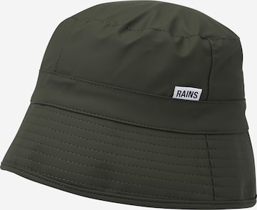 RAINS Hat in Green: front