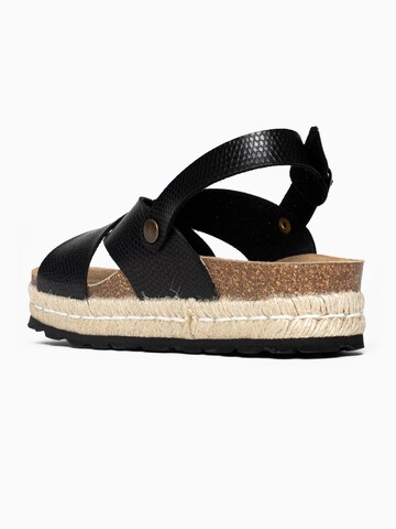 Bayton Sandals 'Leida' in Black