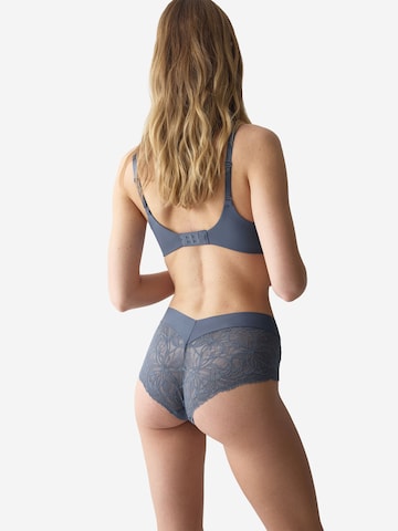 TRIUMPH Panty ' Red Label Body Make-Up Illusion Lace ' in Blue