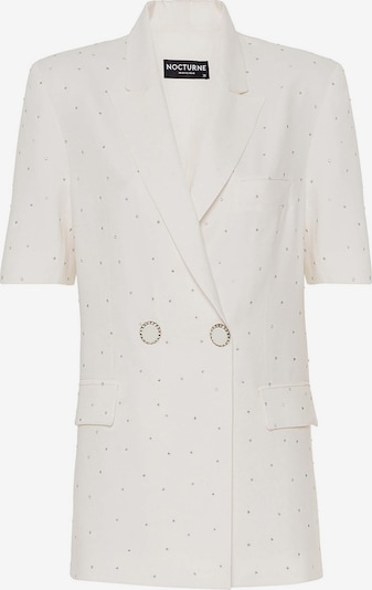 NOCTURNE Blazer in silber / offwhite, Produktansicht