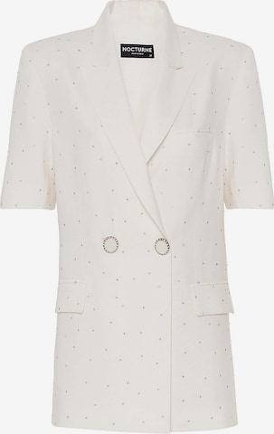 NOCTURNE Blazer in White: front