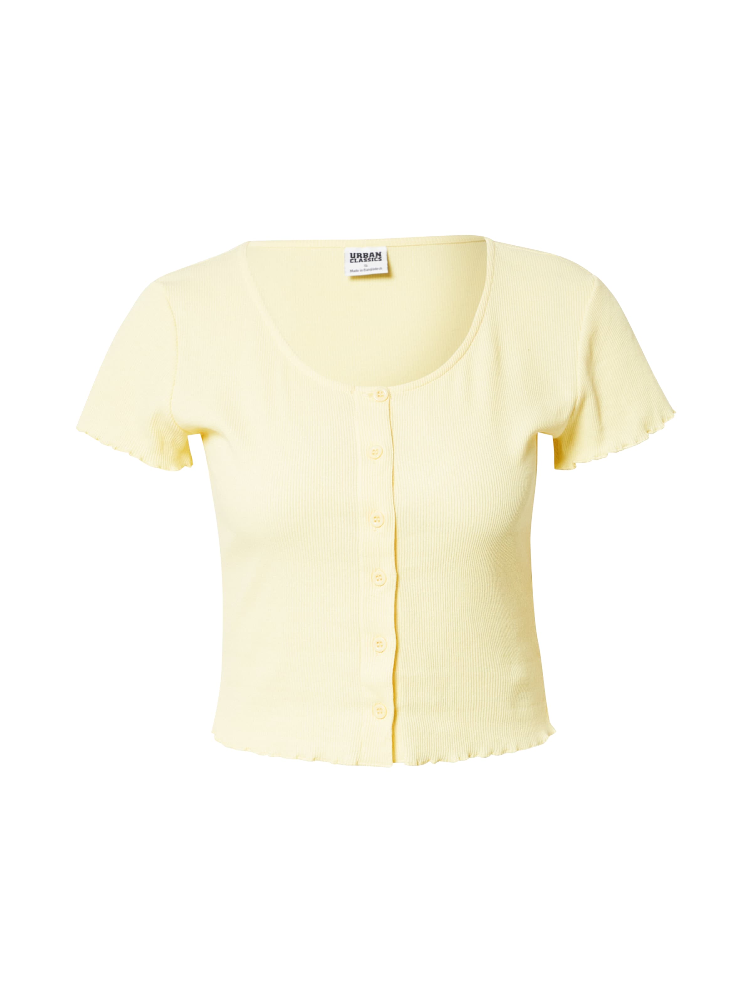 Urban Classics Shirts i gul: forside