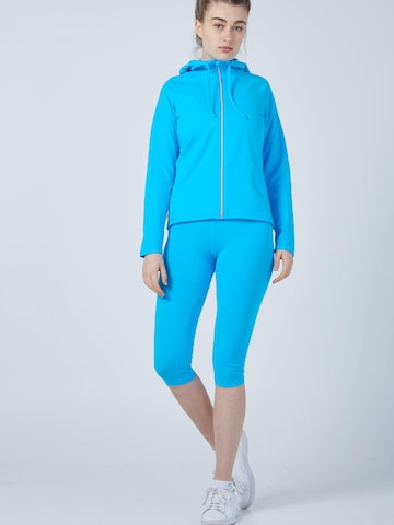 SPORTKIND Sportjas 'Hooded Jogging Jacket' in Blauw