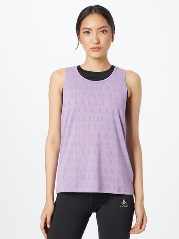 ONLY PLAY Sports Top 'SAFA' in Purple: front