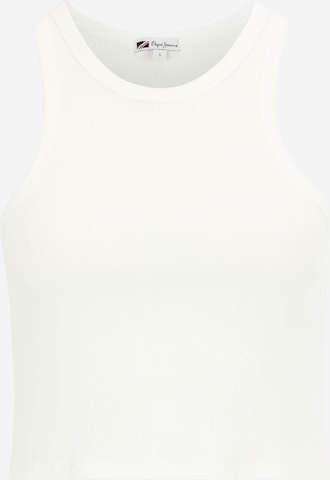 Pepe Jeans - Top 'PIERA' en blanco: frente