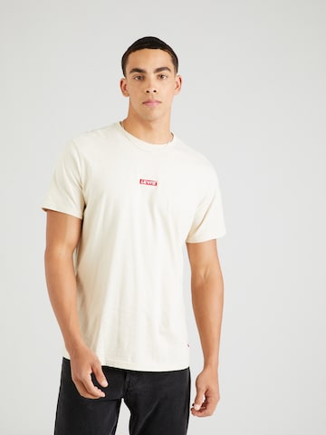 LEVI'S ® Shirt 'SS Relaxed Baby Tab Tee' in Beige: front