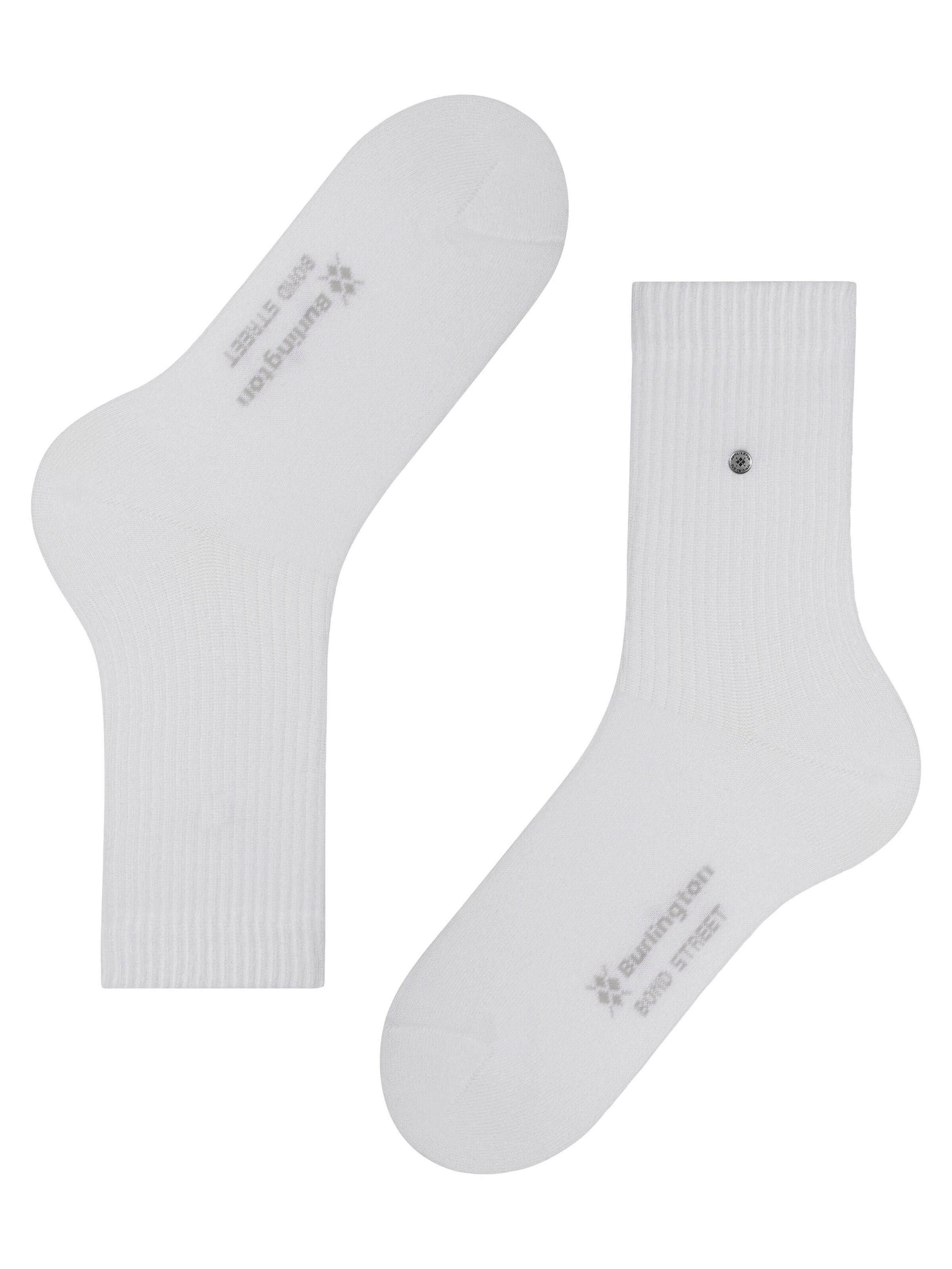 BURLINGTON Socks 'Bond Street' in White