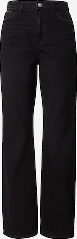 PIECES Regular Farkut 'PCKATE' värissä musta: etupuoli