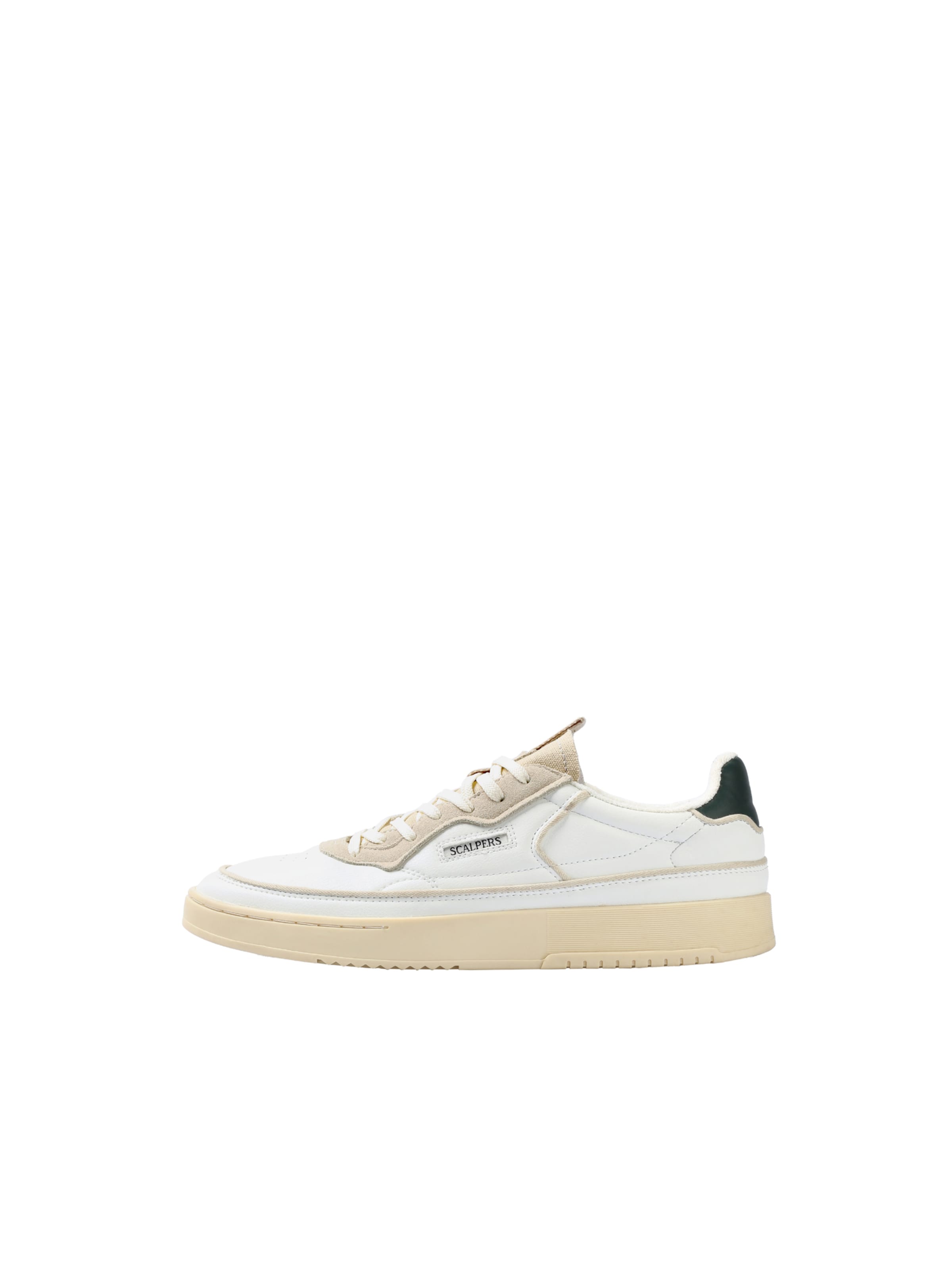 Scalpers Sneaker 'Miles' in Weiß: Vorderseite