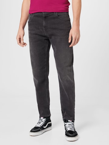 REPLAY Regular Jeans 'SANDOT' i svart: forside