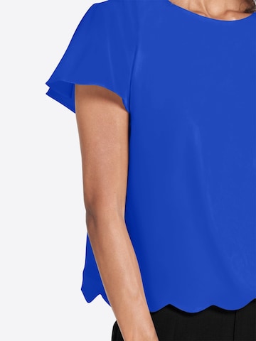 Jascha Stockholm Bluse 'Roche' i blå