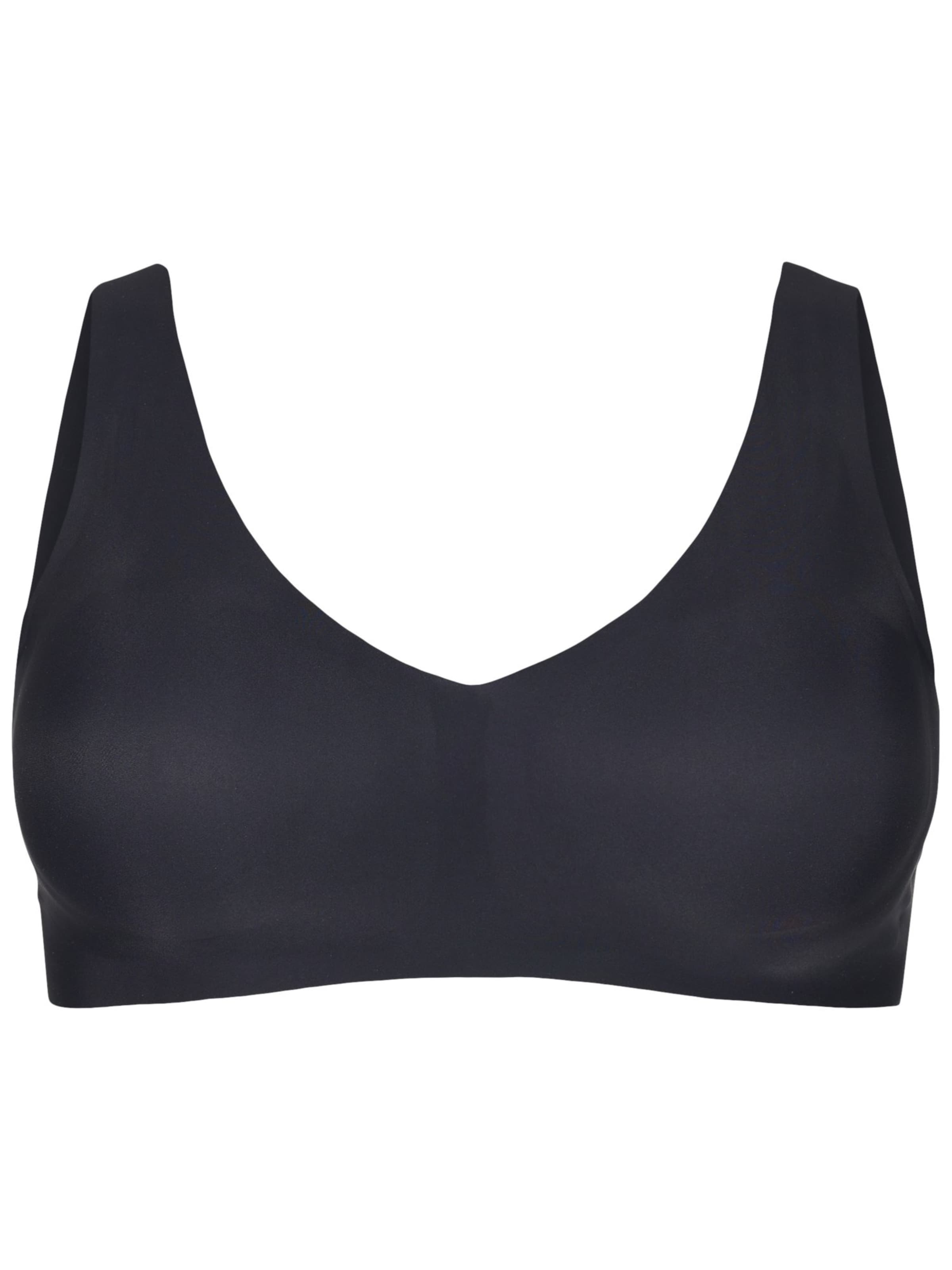 Devoted by Zizzi Bustier Nedrček 'Zerle' | črna barva: sprednja stran