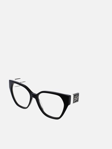 Karl Lagerfeld Zonnebril 'Karl Lagerfeld KL6053 (604) burgundy 54/16/140 WOMAN Eyewear Frame' in Zwart