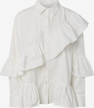YAS Bluse 'YASWillu' i hvid: forside