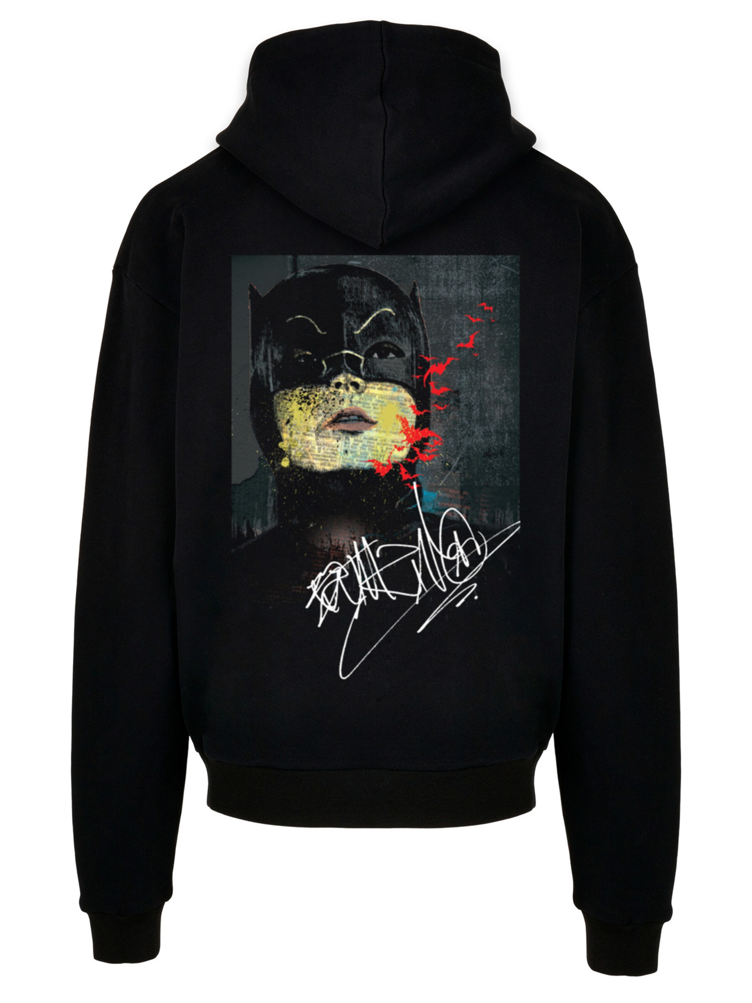 F4NT4STIC Sweatshirt 'DC Comics Batman TV' in Black: front