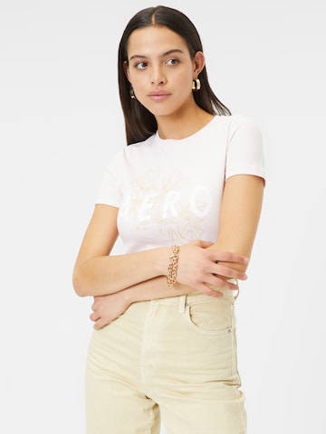 T-shirt 'MAY' AÉROPOSTALE en rose : devant