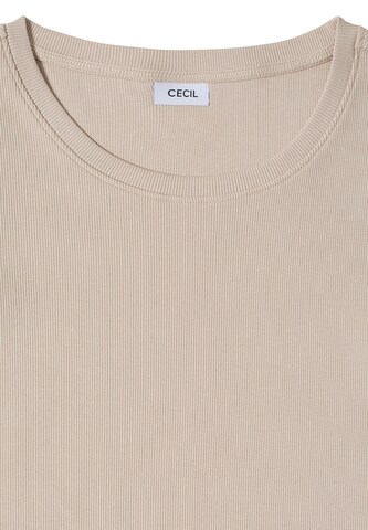 CECIL T-Shirt in Beige