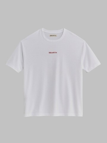 BEARTH Oversizeshirt ''Puzzle Grid' Bio-Baumwolle' in Weiß