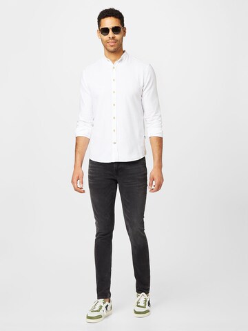 Kronstadt Regular fit Button Up Shirt 'Dean Diego' in White