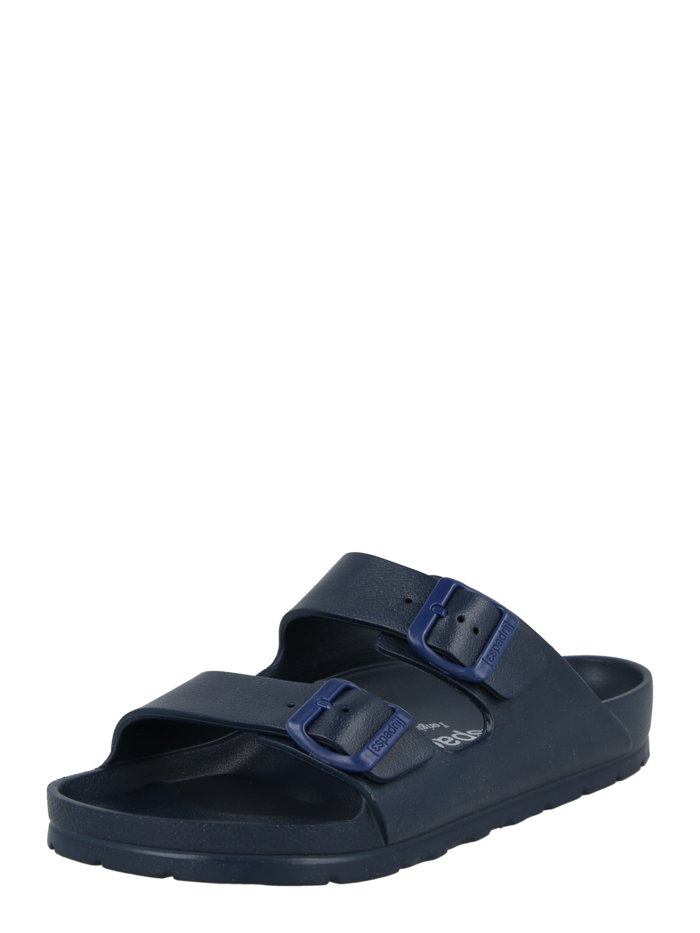 espadrij l´originale Muiltjes 'AMI' in Blauw: voorkant