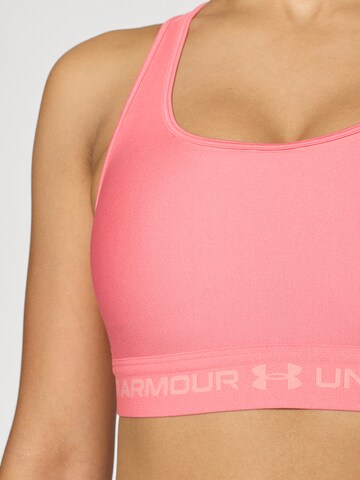UNDER ARMOUR Korzet Športová podprsenka - Ružová