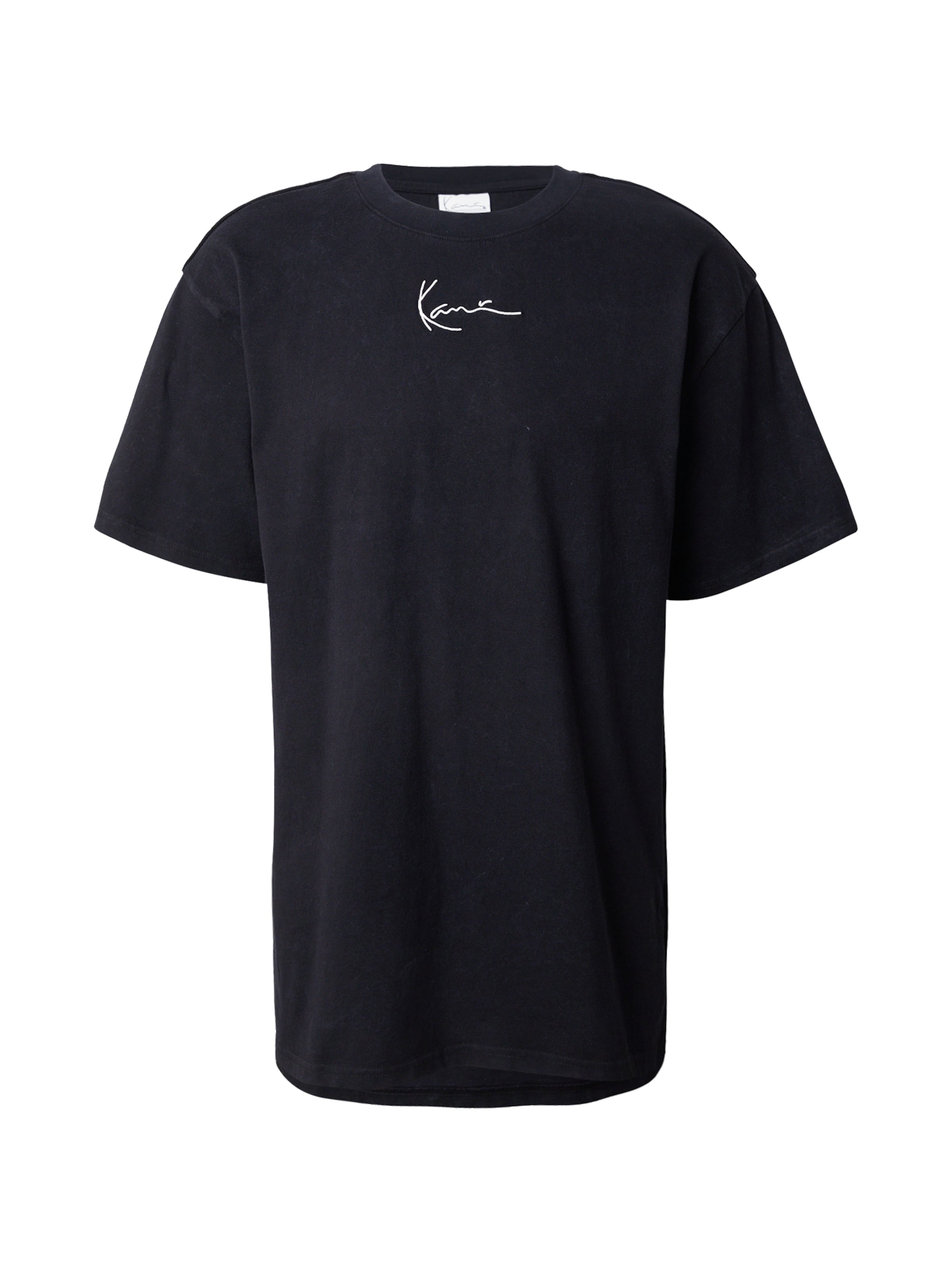 melns Karl Kani T-Krekls: no priekšpuses