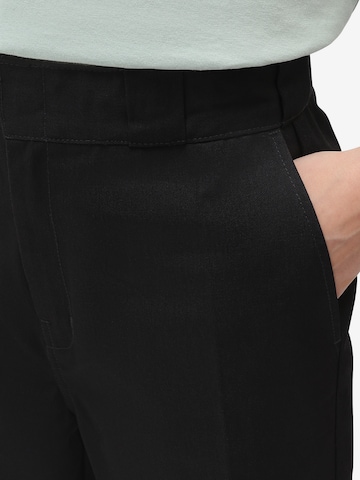 Regular Pantaloni cu dungă '874 Cropped' de la DICKIES pe negru