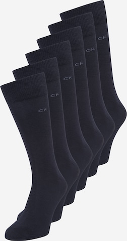 Chaussettes Calvin Klein Underwear en bleu : devant