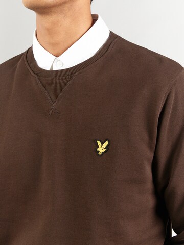 Lyle & Scott - Sweatshirt em castanho