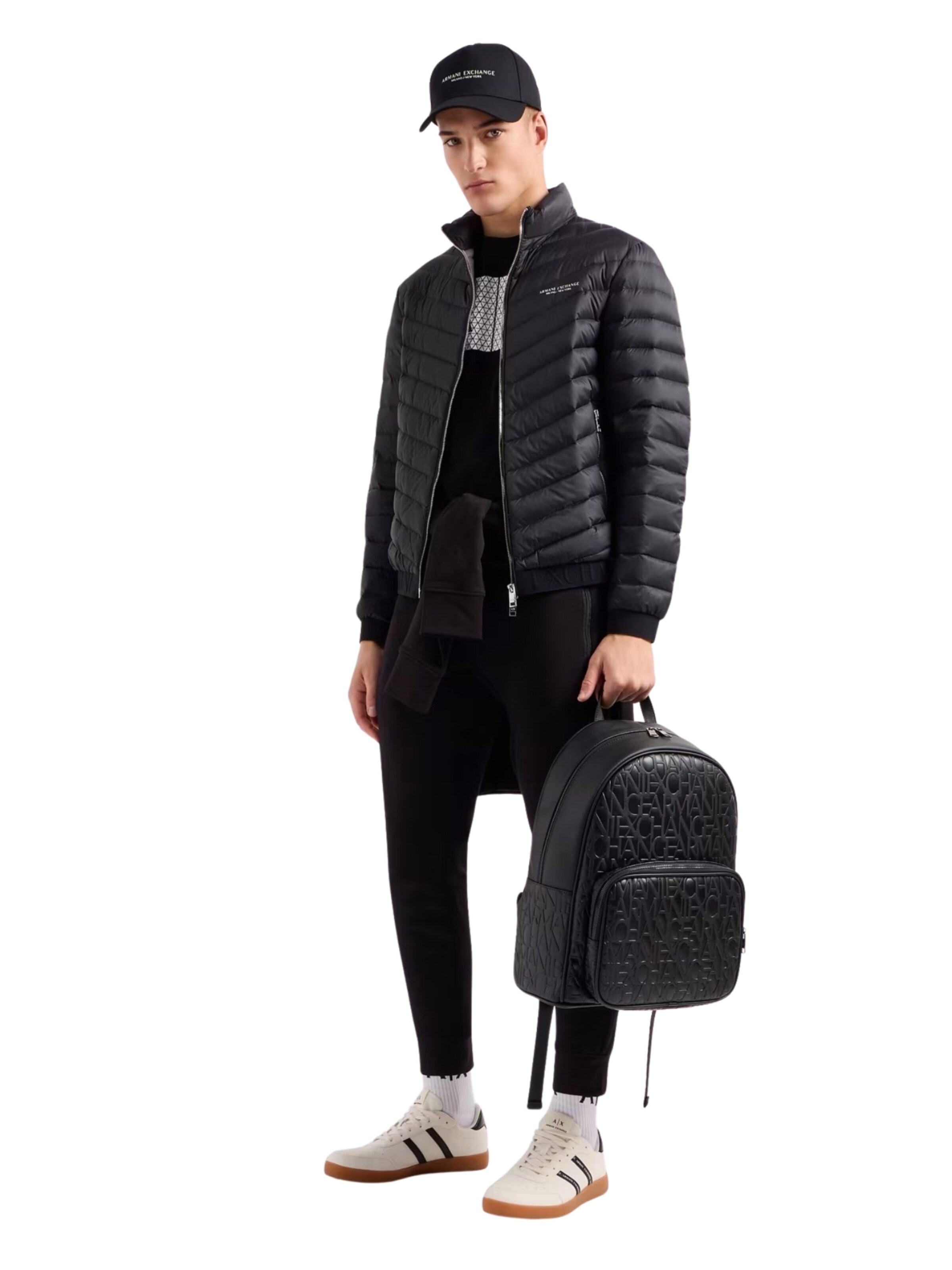 ARMANI EXCHANGE Shirt in Zwart