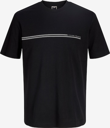 JACK & JONES Shirt 'JCOFUSION' in Black: front
