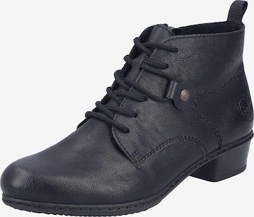 Rieker Schnürstiefelette in Schwarz: Vorderseite